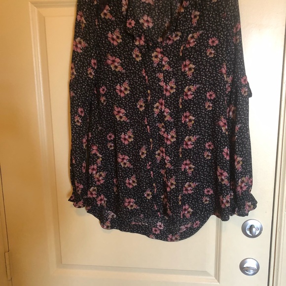 Free People Top Floral - Picture 5 of 7